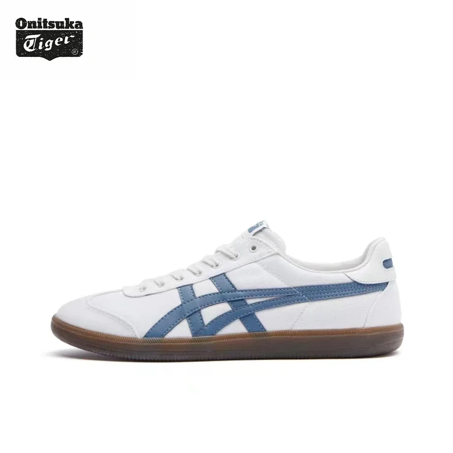 Asics Onitsuka Tiger Toukuten Кроссовки Классические женские и мужские легкие белые синие
