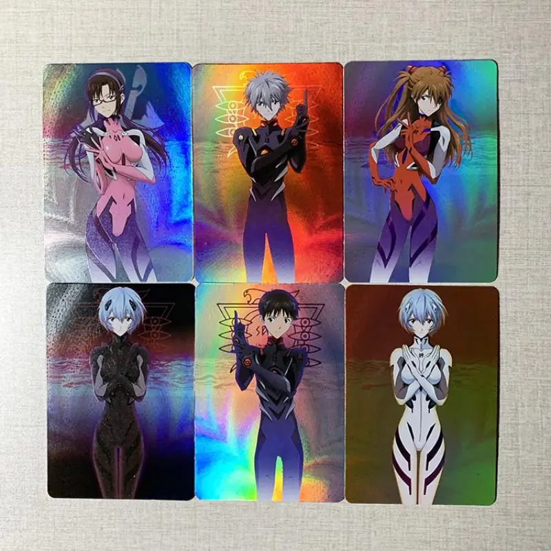 

6 шт./комплект, коллекционные открытки из японского аниме