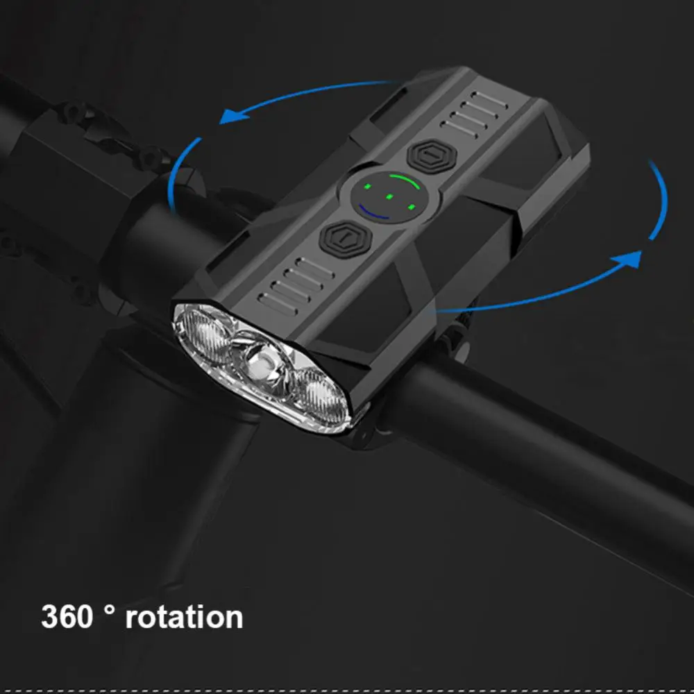 

Riding Equipment Low Power Consumption Usb Charging Riding Accessories Rotated 360 Degrees Durable Bike Lights Far Near Light