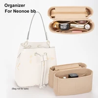 storage for neonoe bb bucket women luxury bags makeup handbag shaper travel inner purse cosmetic felt insert bag organizer