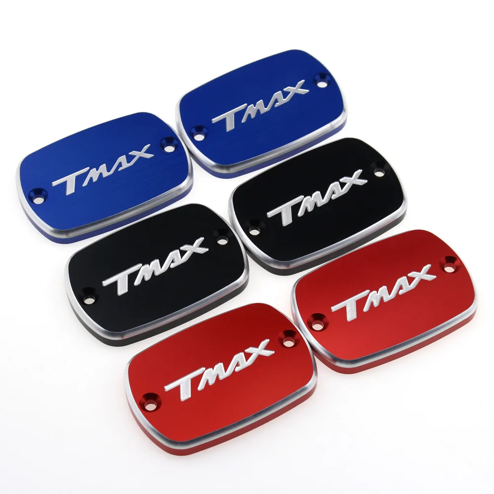 

Motorcycle Accessories Brake Fluid Tank Cap CNC Reservoir Brake Pump Cover for Yamaha TMAX500 530 SX DX Scooter Motocross Parts