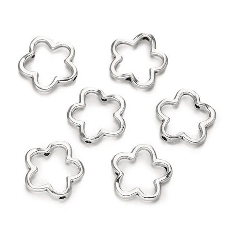 Подвески-цветочки AGCFABS 10 шт.