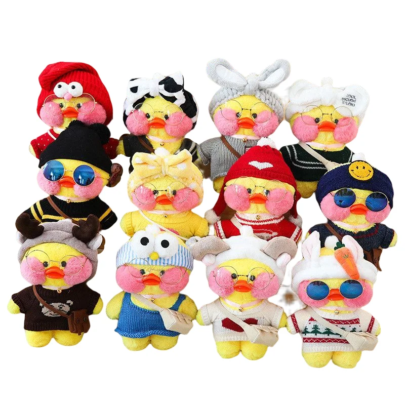 

Soft Toy Hyaluronic Acid Duck Duck Doll Transformed Into Animal Clothes Dragon Mouse Panda Unicorn Rabbit Cute Kawaii Gift