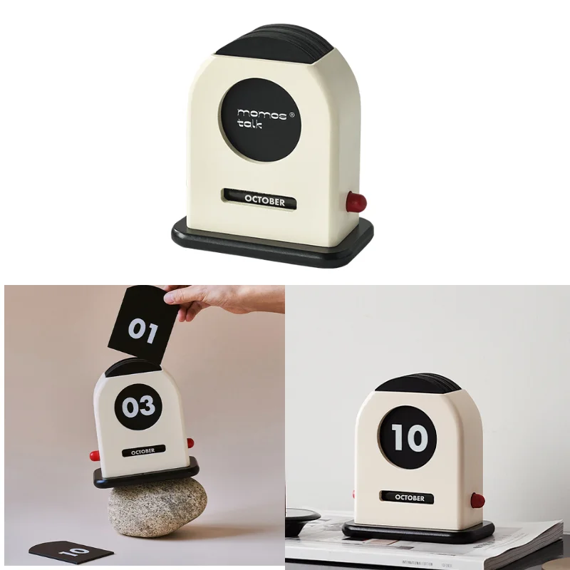 Дизайнерский Деревянный Ретро календарь в скандинавском стиле креативный