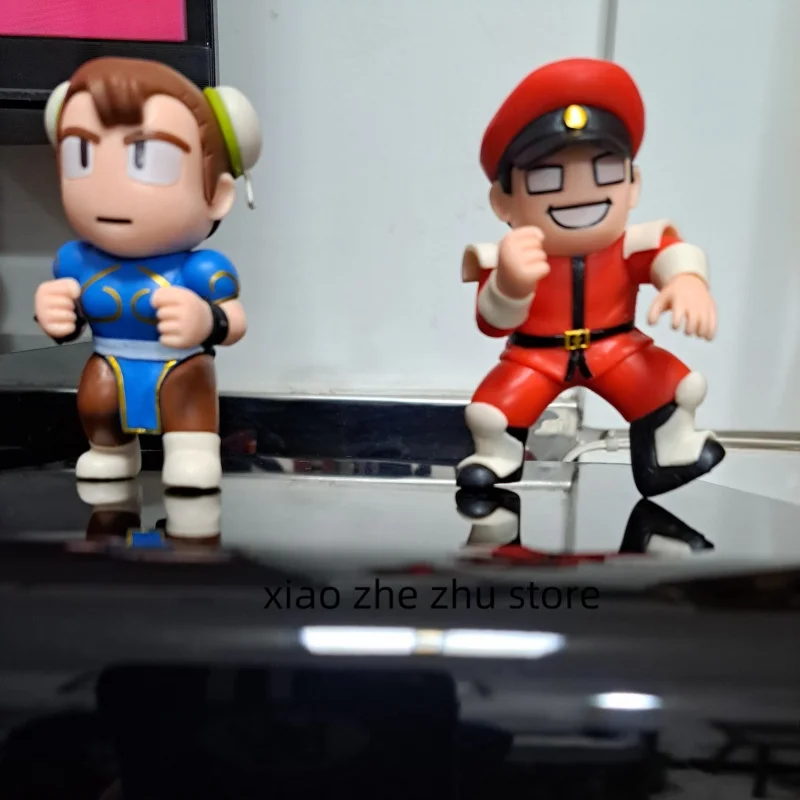 8-10 см винтажный кровяной 6 истребитель Alon Chunli Kenblanca Bison Hand Do Tide Play игровой