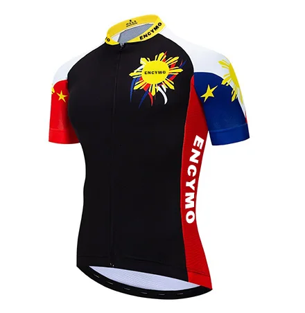 

New Team Philippines Cycling Jersey Customized Road Mountain Race Top Cycling Jersey Cycling Jersey Funny