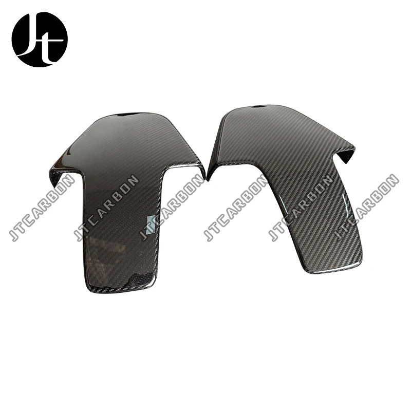 Сухие чехлы на внутренние спинки сидений автомобиля из углеродного волокна для