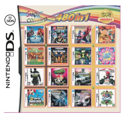 

4300IN1 3DS NDS Game Card Combined Card 510 In 1 NDS Combined Card NDS Cassette 482 IN1 208 500 Beginner To Elite Level Games
