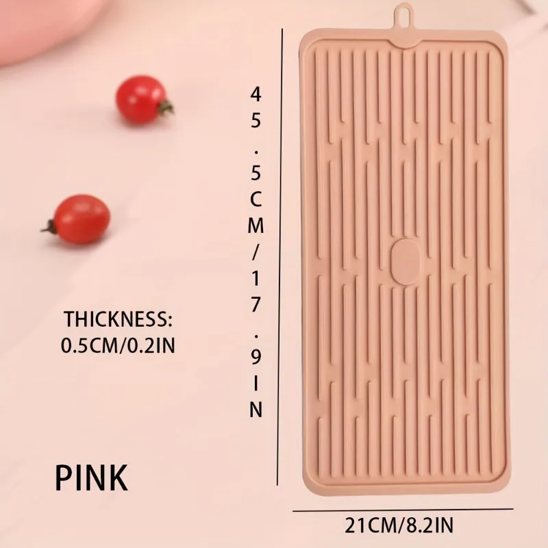 

Силиконовый коврик для сушки посуды