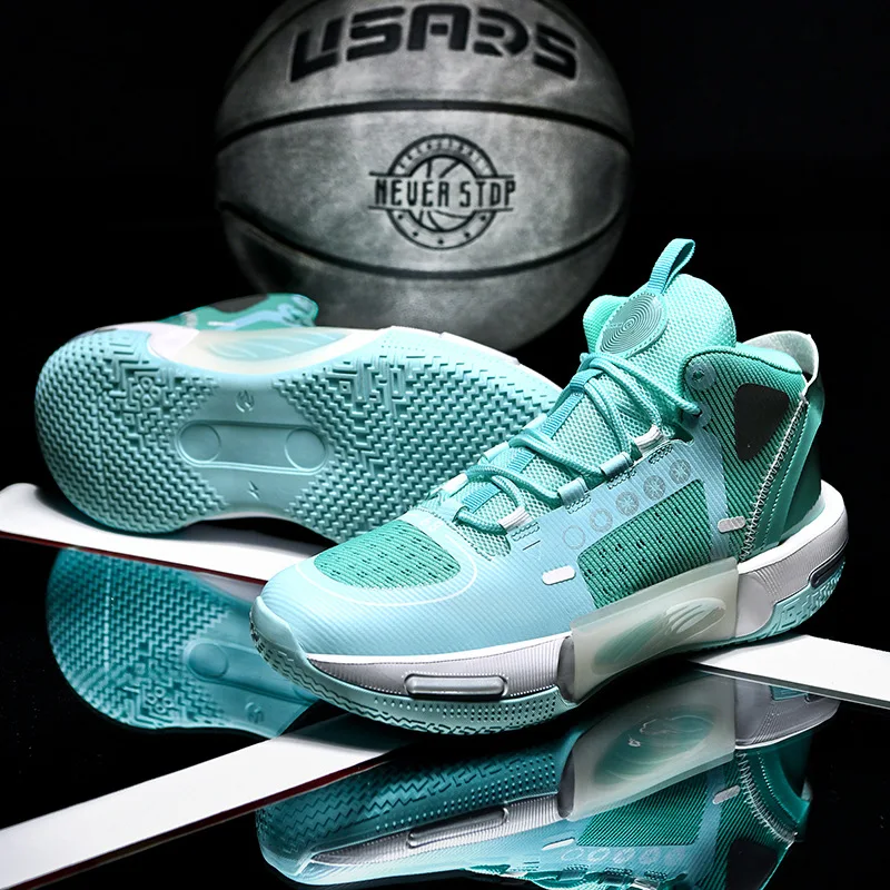 Professional Mesh Breathable Men's Basketball Shoes High-quality Non-Slip Women Basketball Sneakers Comfortable Men Sports Shoes