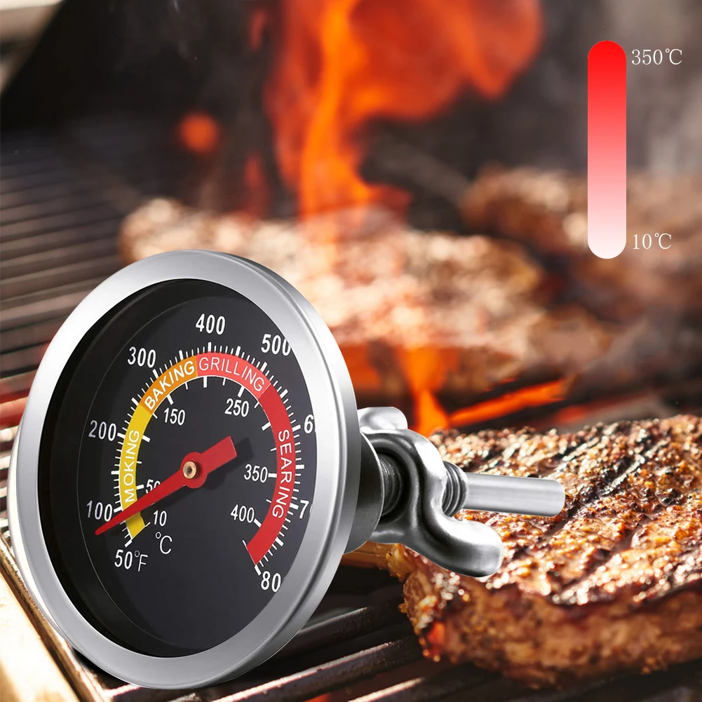 

JX-8K-1 Barbecue Box Oven Thermometer BBQ Bimetal Oven Temperature