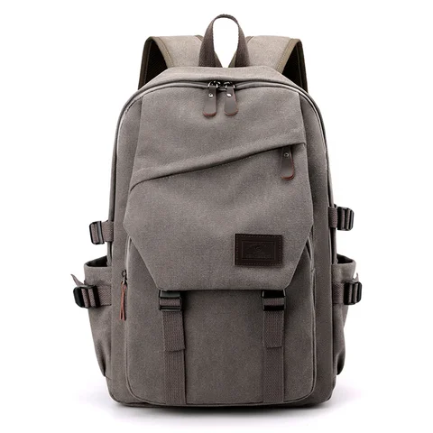 Высокое качество, Холщовый мужской рюкзак, большая вместительность, школьные сумки для мальчиков-подростков, противокражный дорожный рюкзак, сумка на плечо