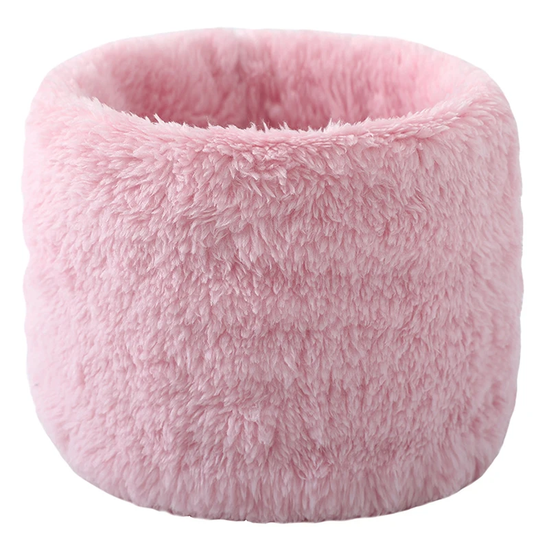 

New Autumn Winter Children Plush Scarf Baby Kids Warm Neck Scarf Boys Girls Velvet Scarves Child Collar O Ring Magic Neckerchief