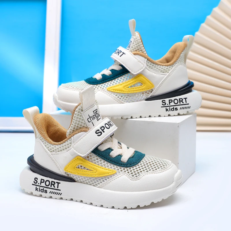 

Kids Sport Shoes For Boys Running Sneakers Casual Sneaker Breathable Children's Fashion Shoes Platform Light Shoes 2022 Summer