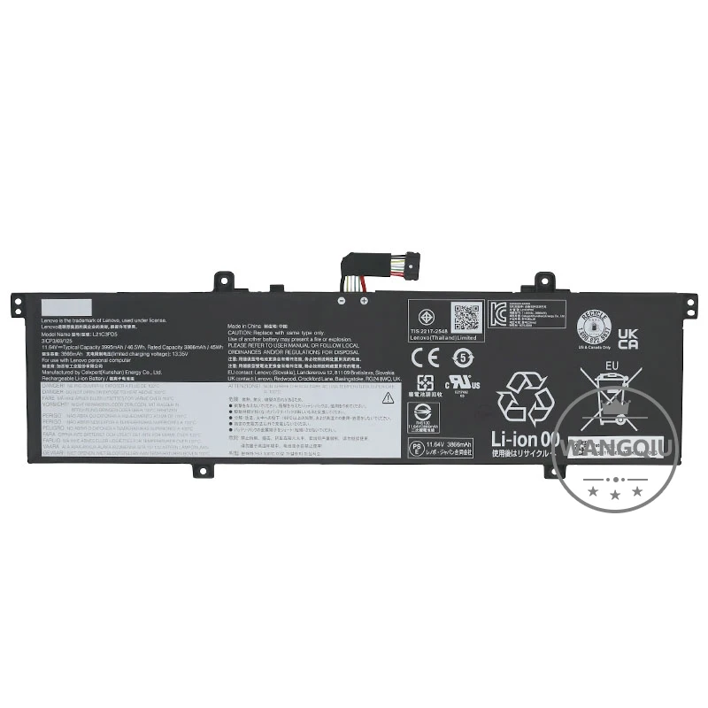 Оригинальный аккумулятор WANGQIU для ноутбука Lenovo ThinkBook 14 G4 + IAP/ARA L21C3PD5 L21L3PD5 L21M3PD5 L21M4PD6
