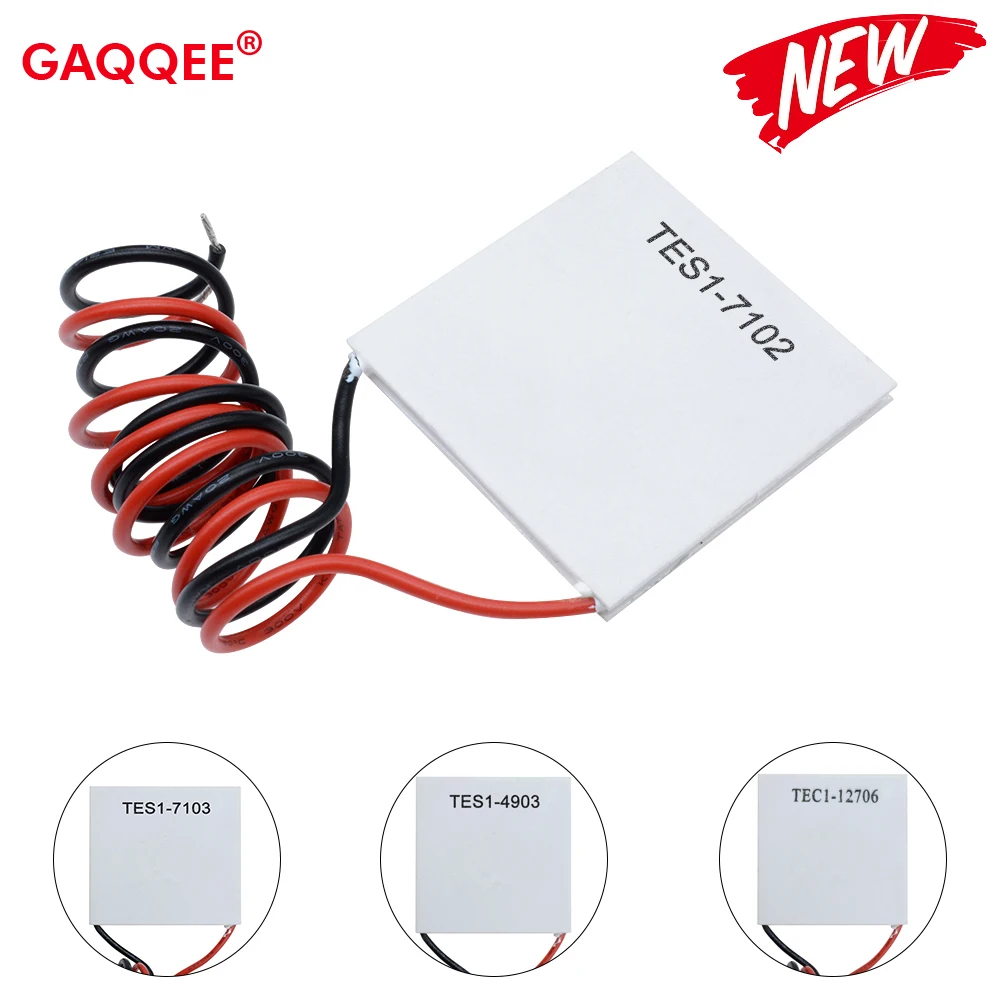 

2022 New Thermoelectric Cooler Peltier Module Semiconductor Refrigerator Low Power Refrigeration Chip Cooling Chip Accessories