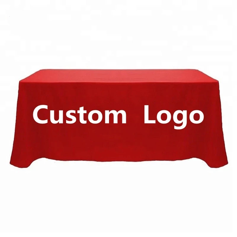 Stretch Table Cloth Hotel Banquet Wedding Exhibition Counter Decor Tablecloth