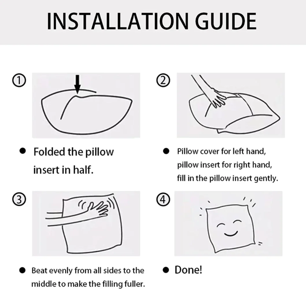 Чехол для подушки в виде растений