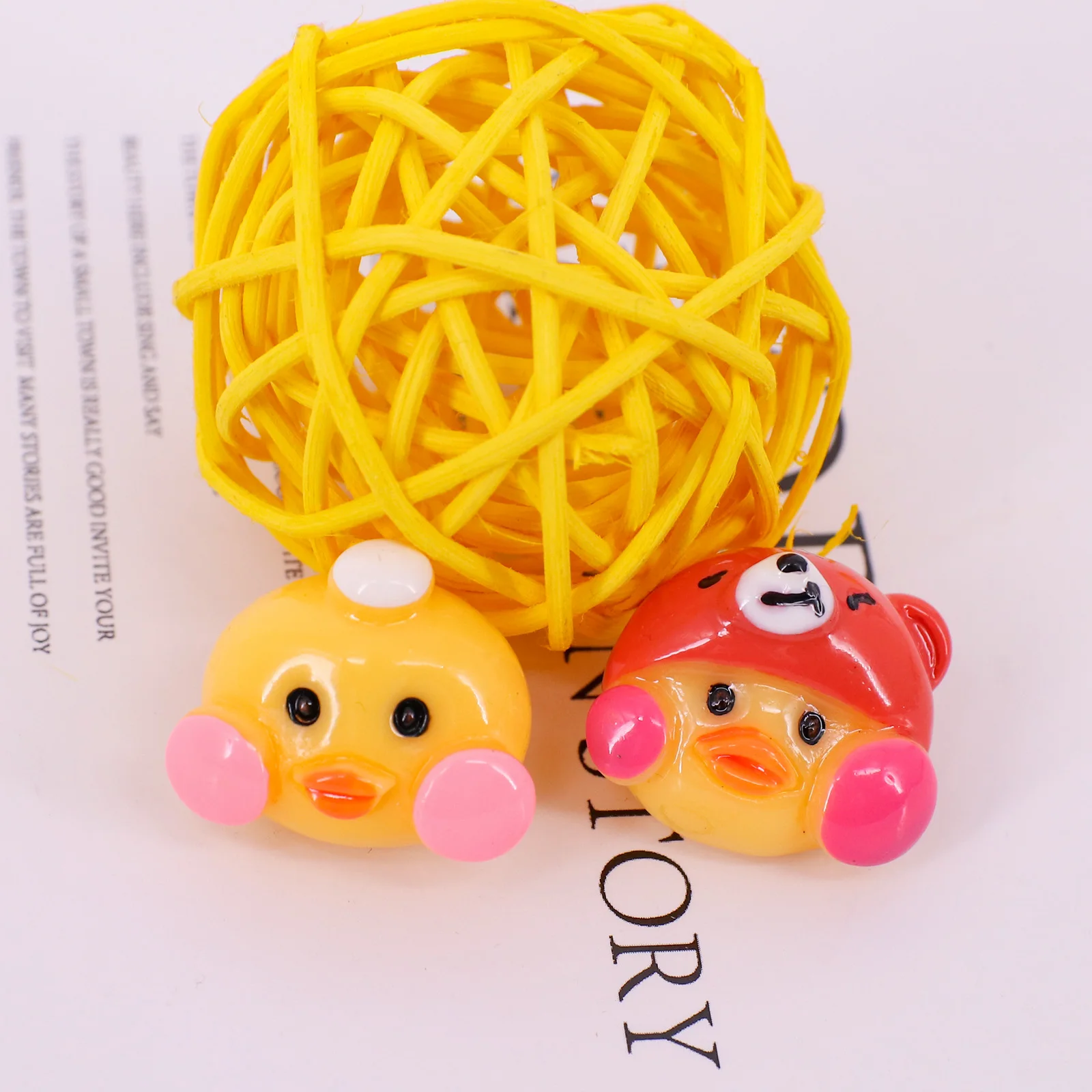 4 шт. маленькие полимерные украшения Миниатюрные модели животных с гиалуроновой