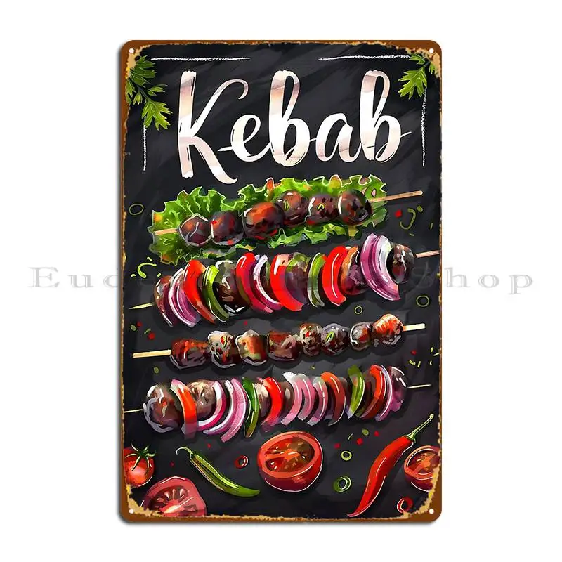 Металлическая вывеска Kebab Extravaganza