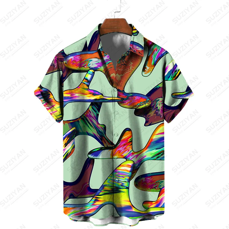 

Top Mens Clothes Harajuku Stand Joint Wear Mens Shirts Linen Shirt Men Clothes Business Top Quality Floral