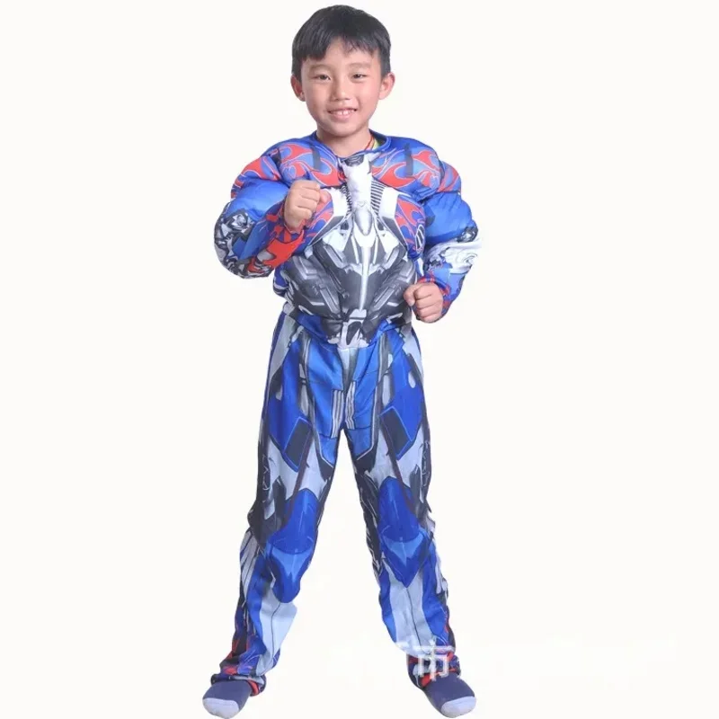 Фото ( # ^.^ # Новый костюм супергероя Оптимуса Прайма и Бамблби (2026) для косплея: маска, боди, полный комплект для карнавала →_→ПОДРОБНОЕ ОБРАЗЕЦ №4