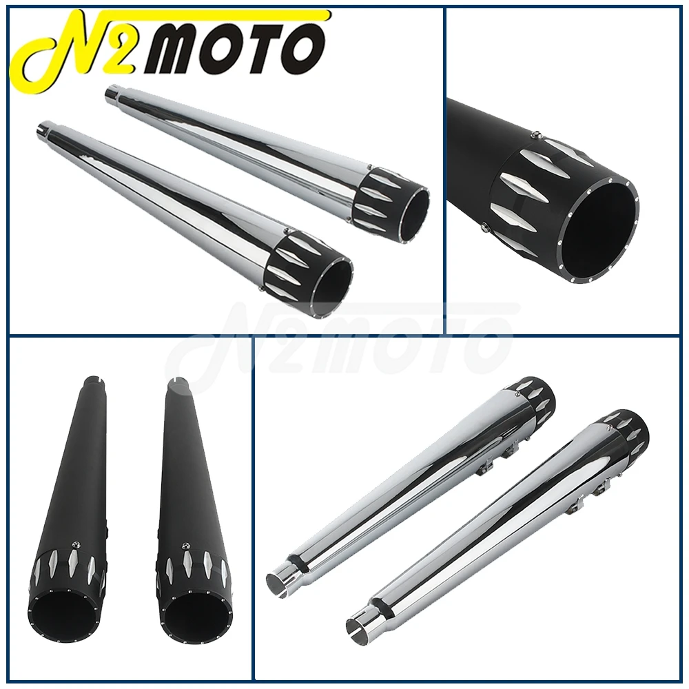 Мотоциклетный 4-дюймовый глушитель с вентиляционной трубой DB Killer для Harley Touring