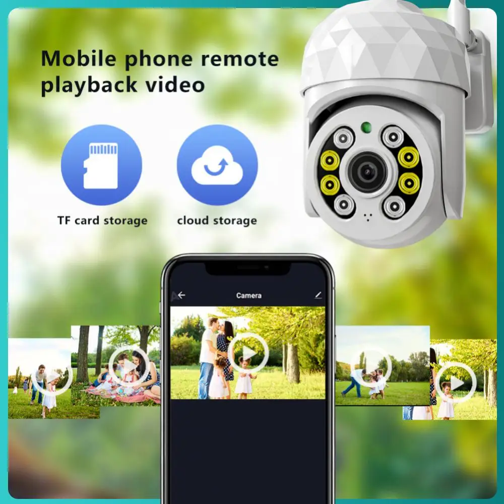 

Ip-камера с микрофоном, 1080p, Wi-Fi, ночное видение