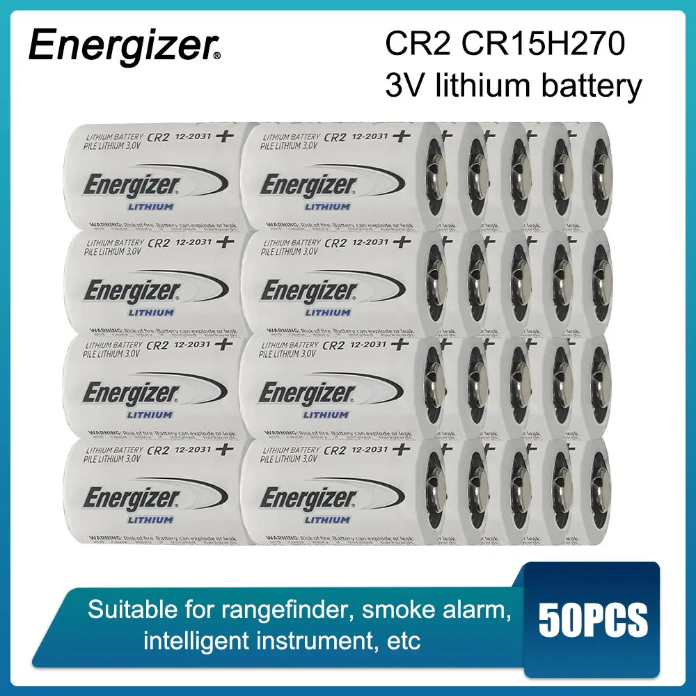 

Литиевая батарея для камеры, будильника, фонарика, сухих ячеек, 50 шт.