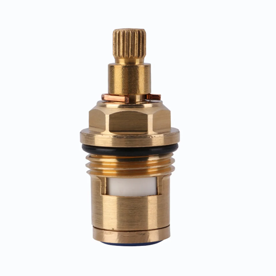 

1015D 48mm Long Brass Faucet Valve High Ceremic Parts For Home Basin Water Tap Fix Change Repaire Use 100% Copper