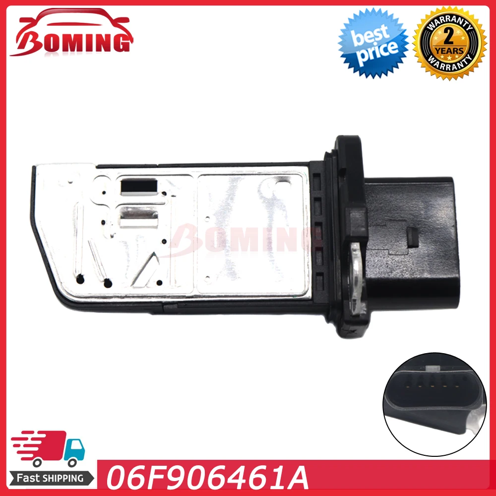 Датчик массового расхода воздуха автомобиля MAF 06F 906461 A для AUDI A3 A4 S3 TT VOLKSWAGEN PASSAT BORA