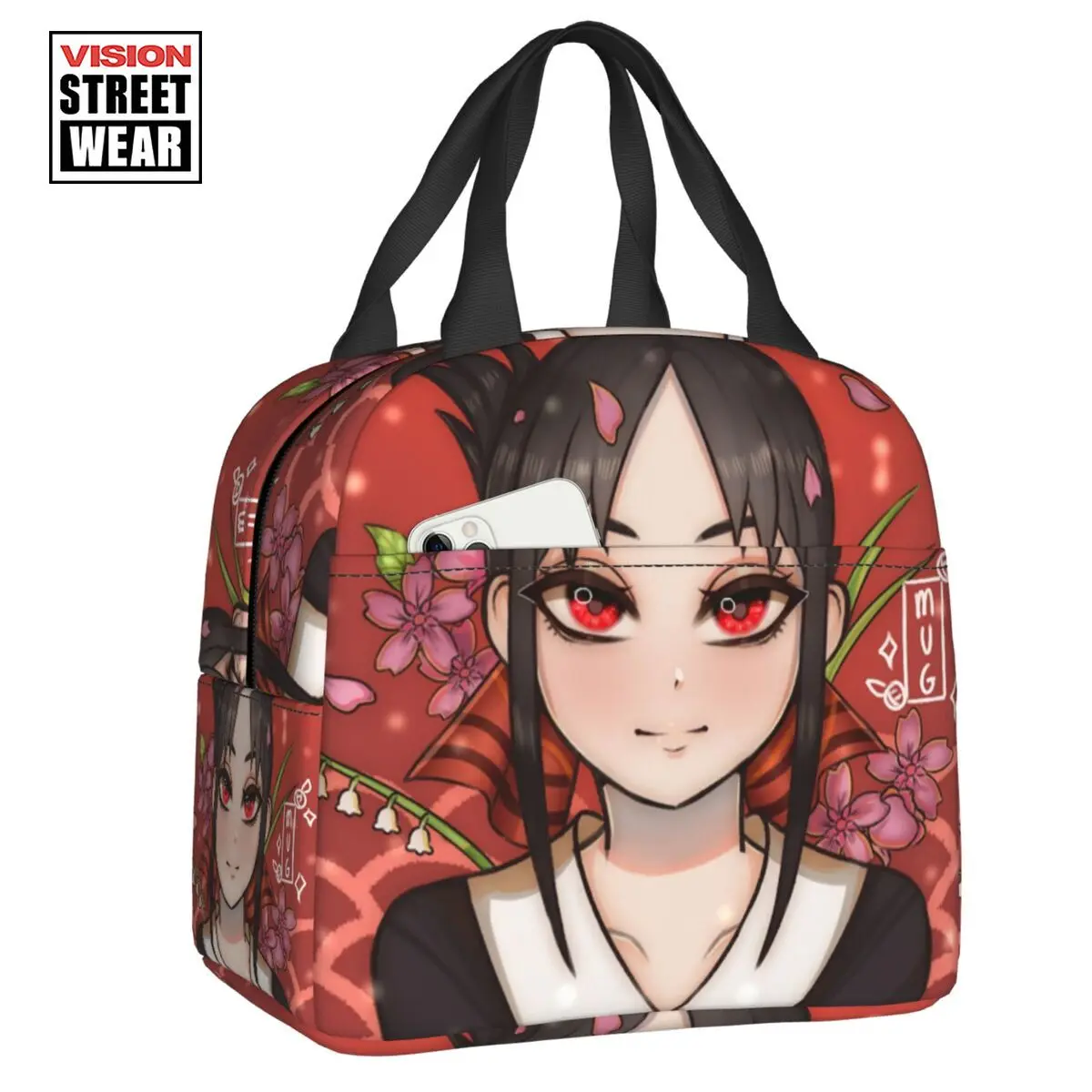 

Новинка 2023, перезаряжаемый Ланч-бокс Kaguya Sama Love Is War для женщин, герметичный аниме Ланч-бокс для манги, Термоизолированный Ланч-бокс