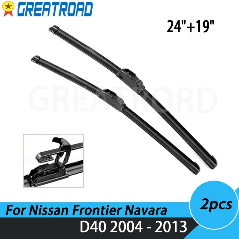 Передние щетки стеклоочистителя для Nissan Frontier Navara Brute D40 2004-2013 2005 2006 лобовое стекло
