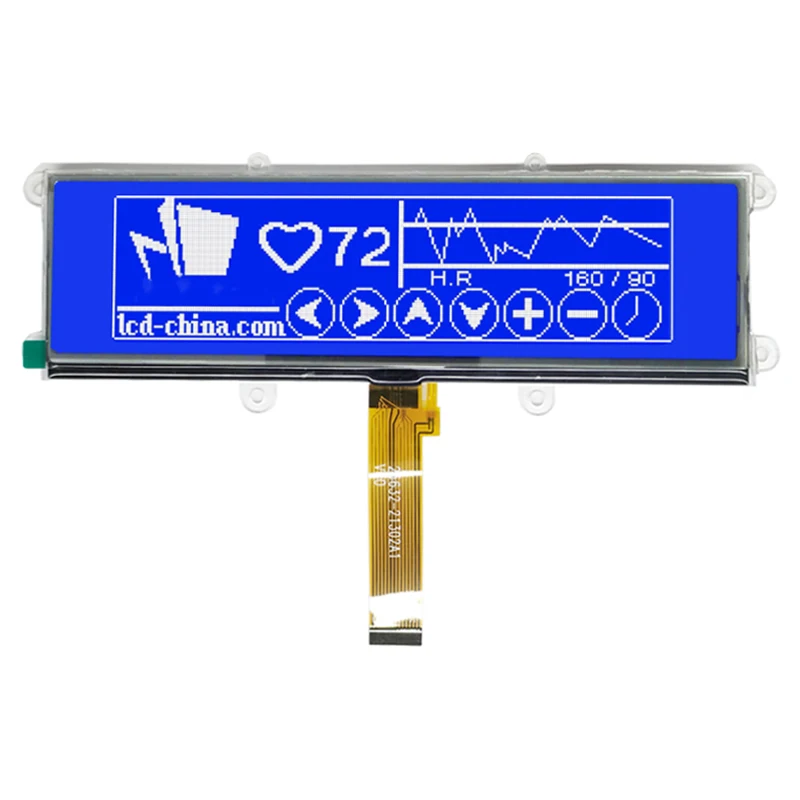 Electronic Scale Display STN Blue LED Backlight 256X32 DOT Matrix Display 256*32 UC1628c 14 PIN LCD Graphic Module