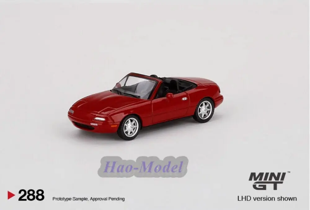 TSM MINIGT 1:64 для Mazda Miata MX5 NA Модель автомобиля из сплава литой под давлением имитация