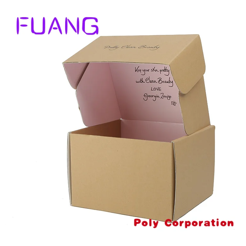 custom printed packing carton shipping postal boxes cardboard box mailing boxpacking box for small business