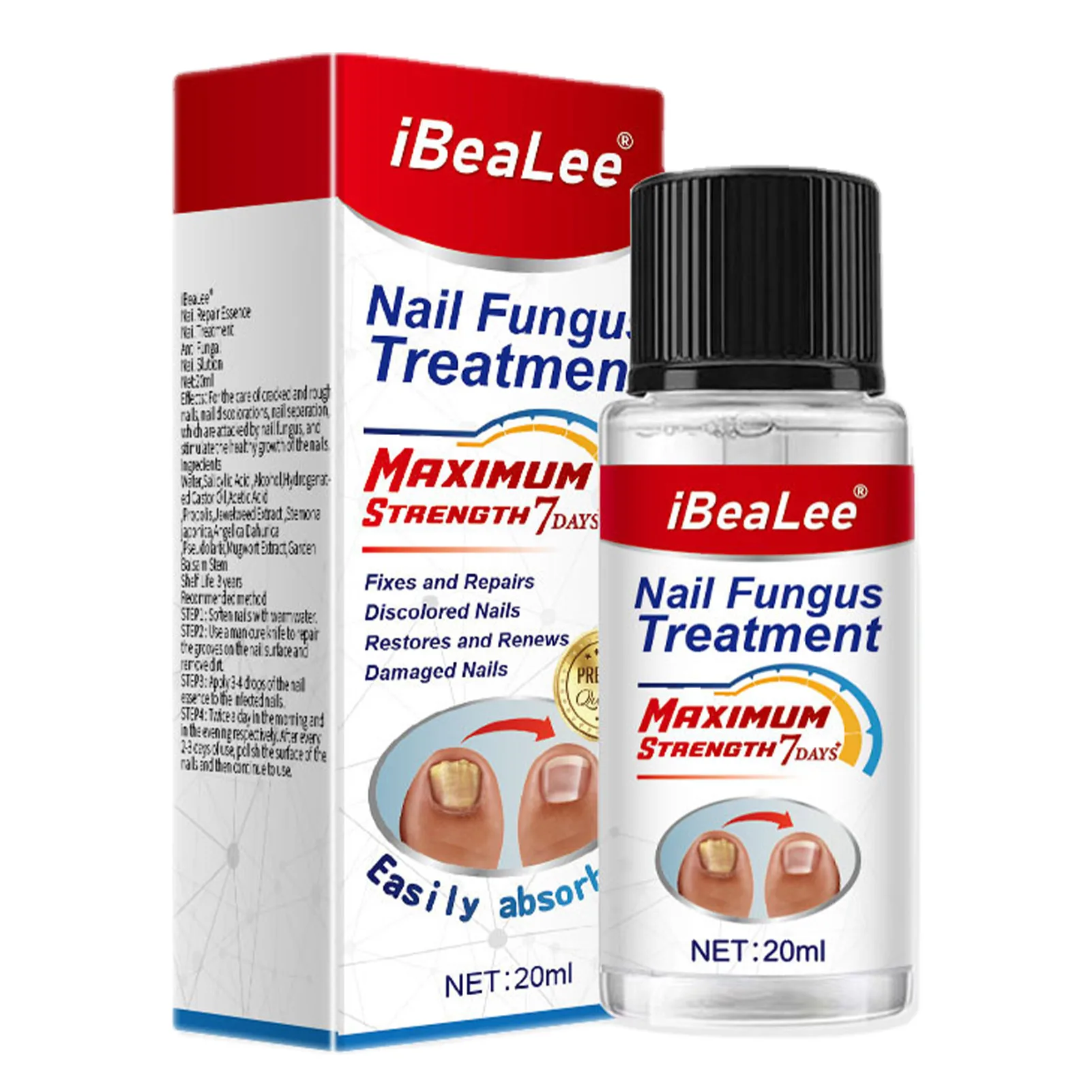

Nail Repair Cream 20ml Gentle Nail Essence Nail Growth And Repair Cracked Split Help Smooth Rejuvenate Nails For Atrophy