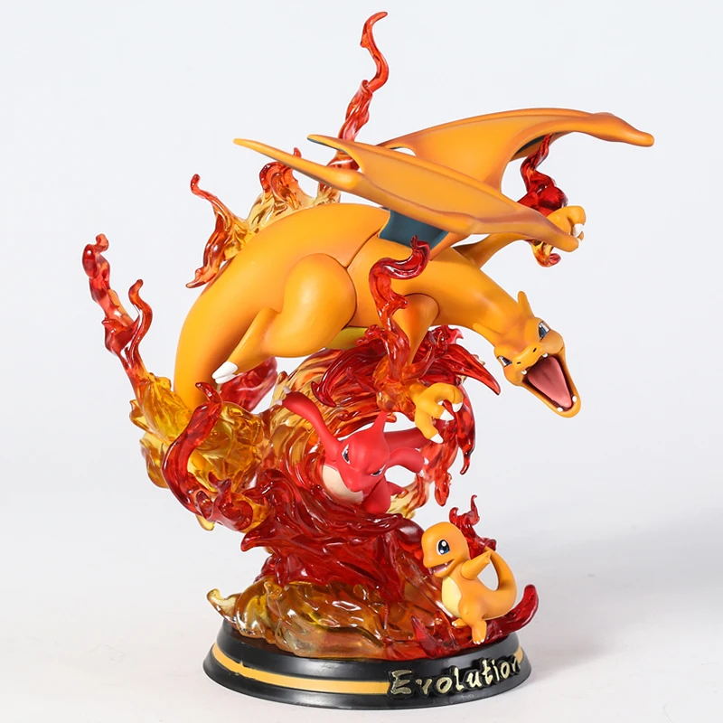 Покемон Charizard чармандер Mewtwo Mew ПВХ фигурка Коллекционная модель игрушки
