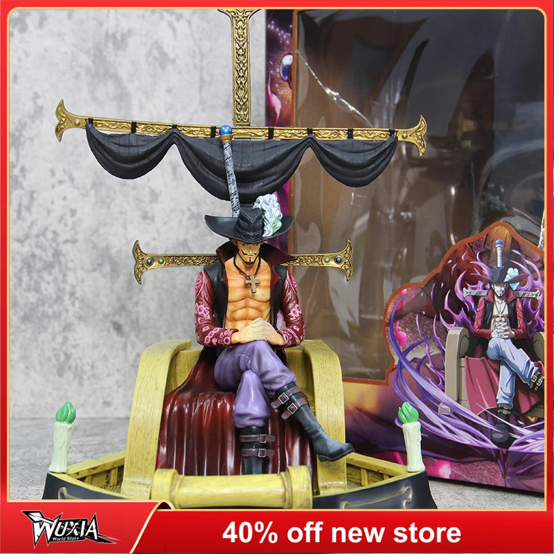 

Один кусок 32 см дракуль михок фигурка сидя положение престола парус аниме периферия ПВХ Модель настольное украшение дисплей подарочные игрушки