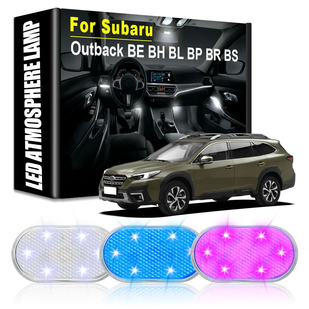 

Car LED Atmosphere Lights Car Rechargeable Touch led Lamps Automotive Goods Car Accessories for Subaru Outback BE BH BL BP BR BS