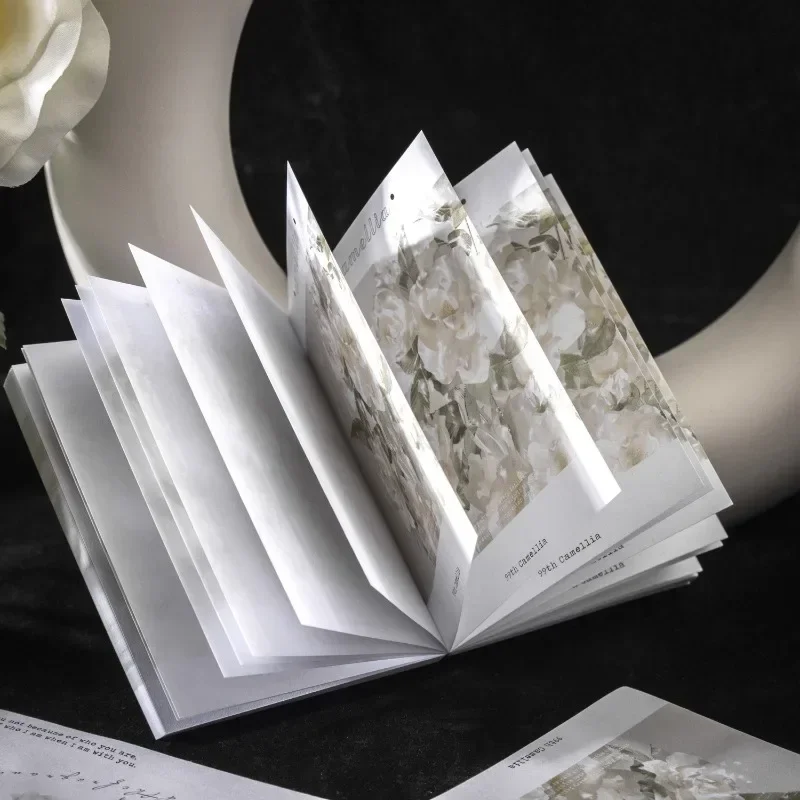 Блокнот с 80 листов блокнот 99 камелией камелия бабочка Companio белая ночь справочник