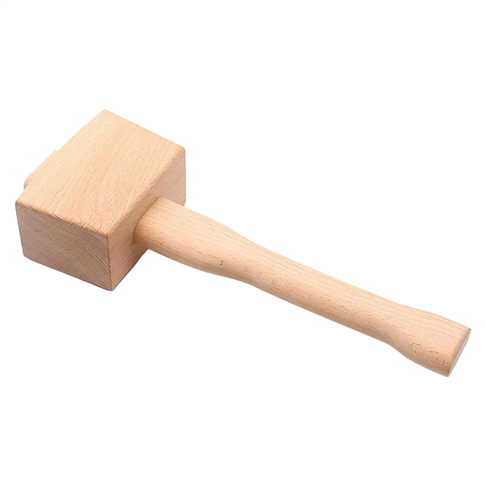 

245mm Beech Solid Wood Mallet Woodworking Hammer Beechwood Wood Hand Tool Carving Mallet Hammer Wooden Mallet for Carpenter DIY