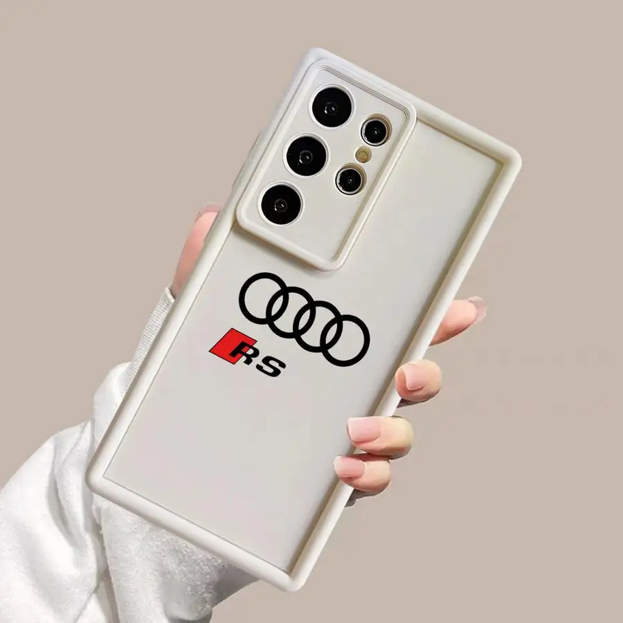 Чехол для телефона A-Audi RS Sport Car Samsung Galaxy S24 Ultra S23Ultra S20 FE S23 Plus S21 S22 5G силиконовый чехол