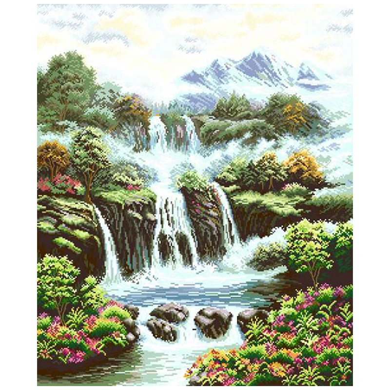 

FJ131 Christmas Decoration Diy Cross Stitch Kits Vintage Decor Kazakhastan Painting Picture Home Decoration Accessories Stich