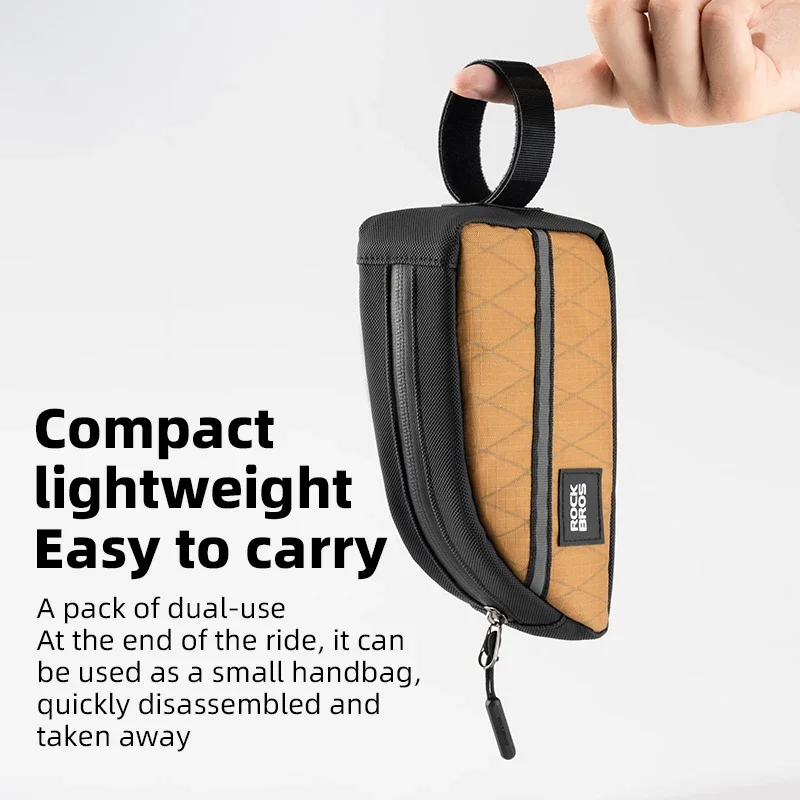 Велосипедная сумка ROCKBROS л Ультралегкая треугольная верхняя передняя рама