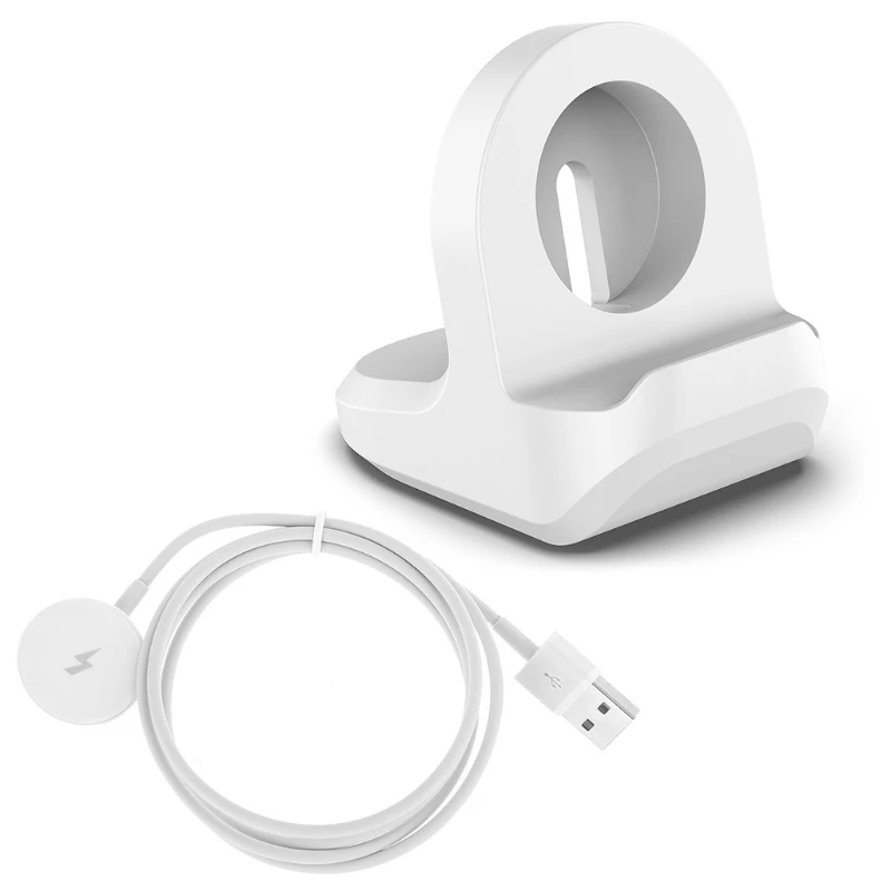 

Портативный адаптер питания зарядное устройство Подставка USB зарядный кабель для доступа умные часы защита от перегрузки док-станция
