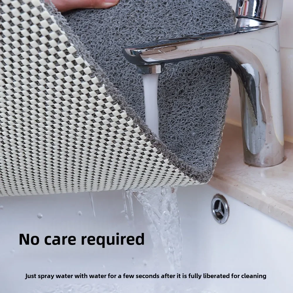 40x60 см прямоугольный нескользящий коврик для душа водонепроницаемый напольный