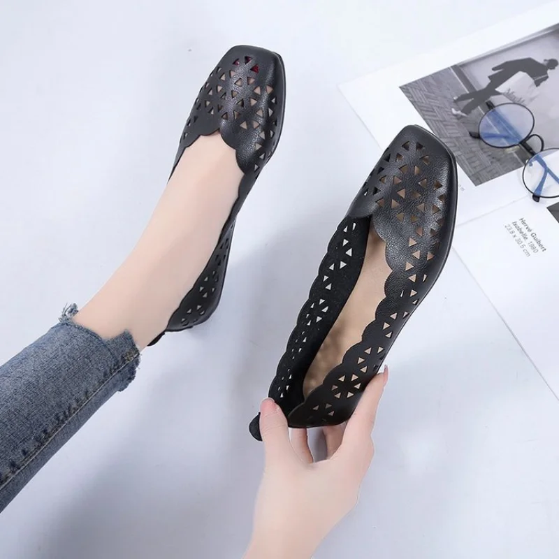 

Flat Sandals Round Toe 2022 New Fashion Solid Color Casual Summer Casual Comfortable Beach Seaside Flat Shoes Zapatos De Mujer