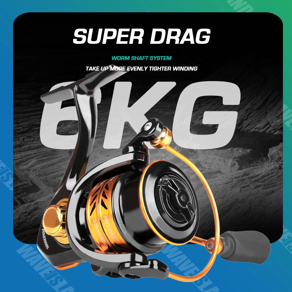 Катушка для спиннинга ловли карпа 8 + 1 шарикоподшипников |