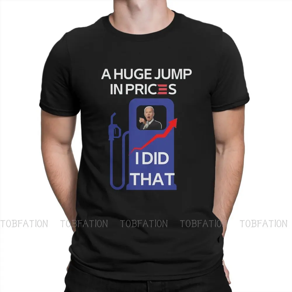 

Price Higher Than Hunter O Neck TShirt Gas Prices Joe Biden Fabric Basic T Shirt Man's Tops New Design Oversized Hot Sale